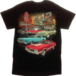Joe Blow T's Oldsmobile Cutlass Men's T-Shirt Black